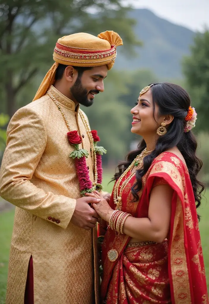 13 Creative Wedding Photo Ideas for Bride and Groom That Will Leave You Speechless! - 12. Cultural Traditions