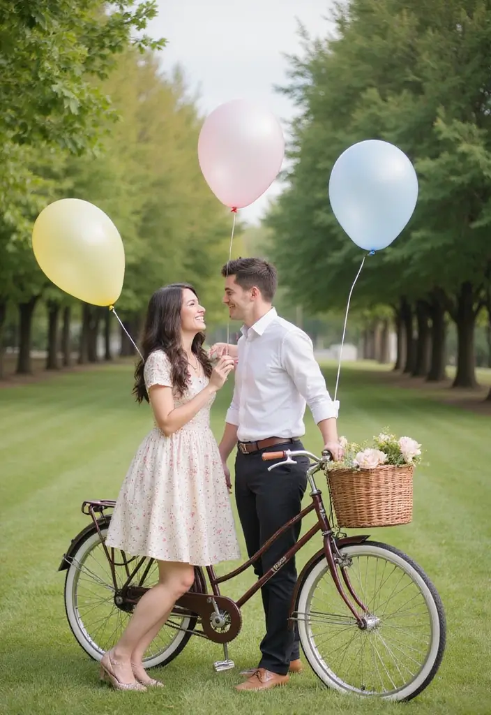 13 Creative Wedding Photo Ideas for Bride and Groom That Will Leave You Speechless! - 2. Whimsical Props