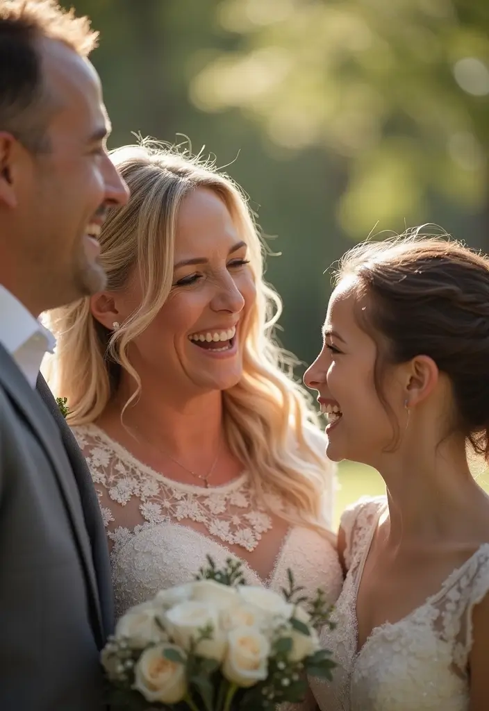 15 Candid Wedding Photo Ideas to Capture Joy in Every Moment - 2. Emotional Moments with Family