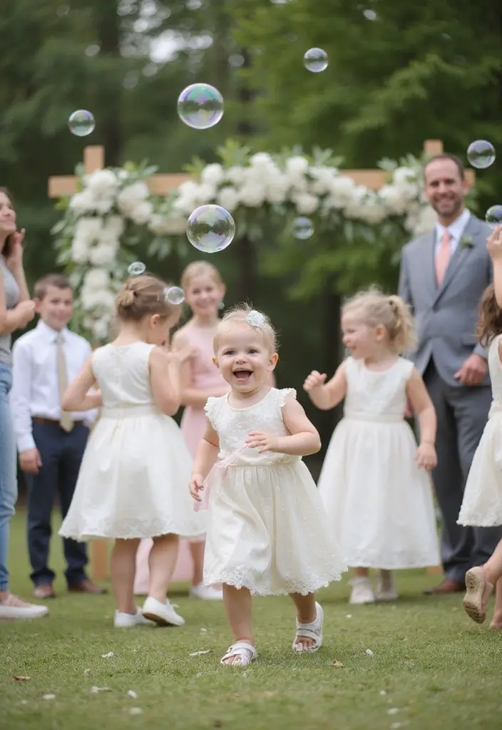 15 Candid Wedding Photo Ideas to Capture Joy in Every Moment - 5. Kids Being Kids