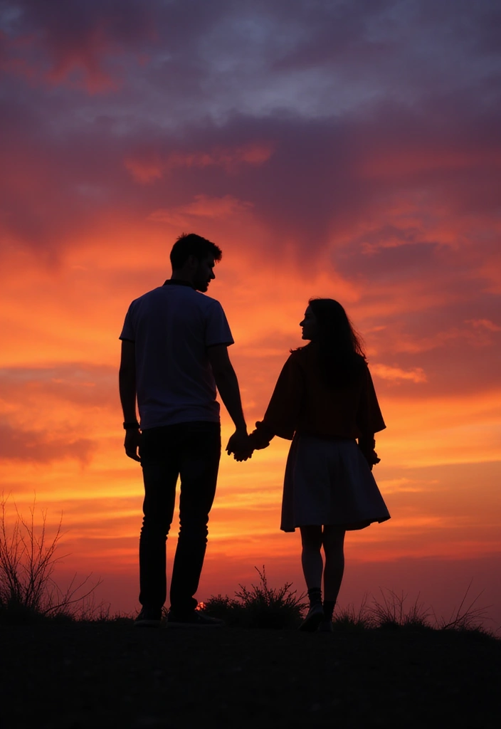 15 Jaw-Dropping Outdoor Wedding Photo Ideas You'll Want to Copy #11! - 3. Sunset Silhouettes