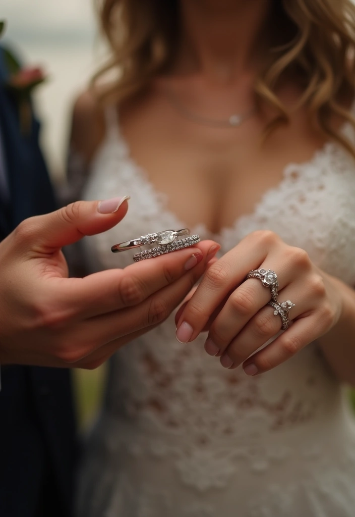 20 Wedding Guest Photo Ideas That'll Make Your Album Unforgettable (#1 Is a Must-Try!) - 18. The Wedding Rings