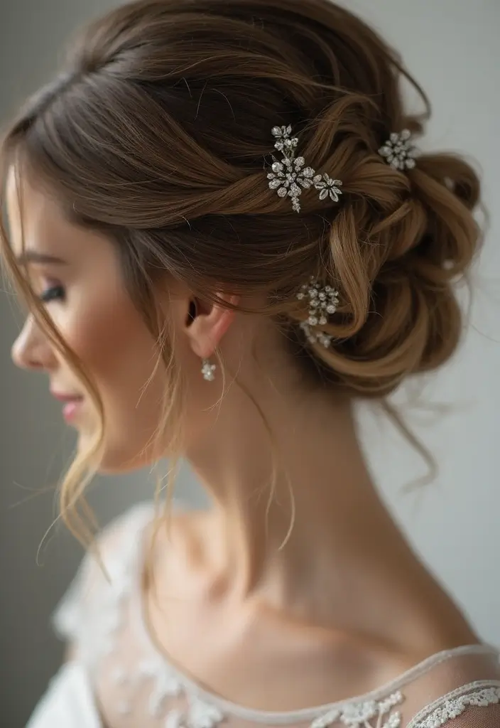 13 Breathtaking Wedding Hair Styles for Brides You Need to See! - 1. Classic Elegant Updo