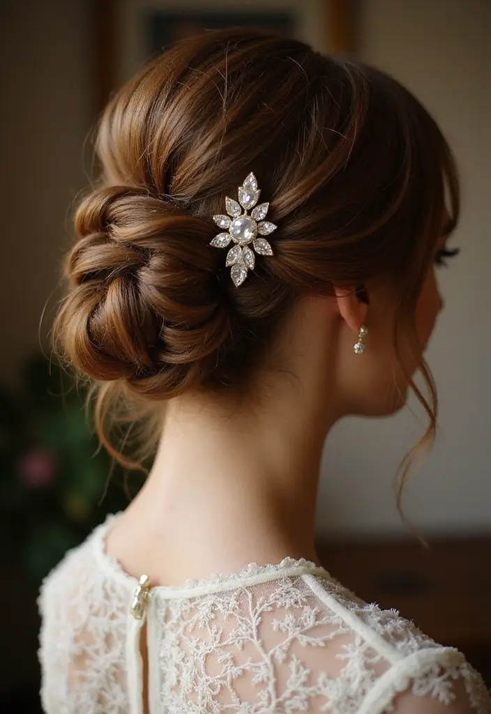 13 Breathtaking Wedding Hair Styles for Brides You Need to See! - 13. Vintage Inspired Twist