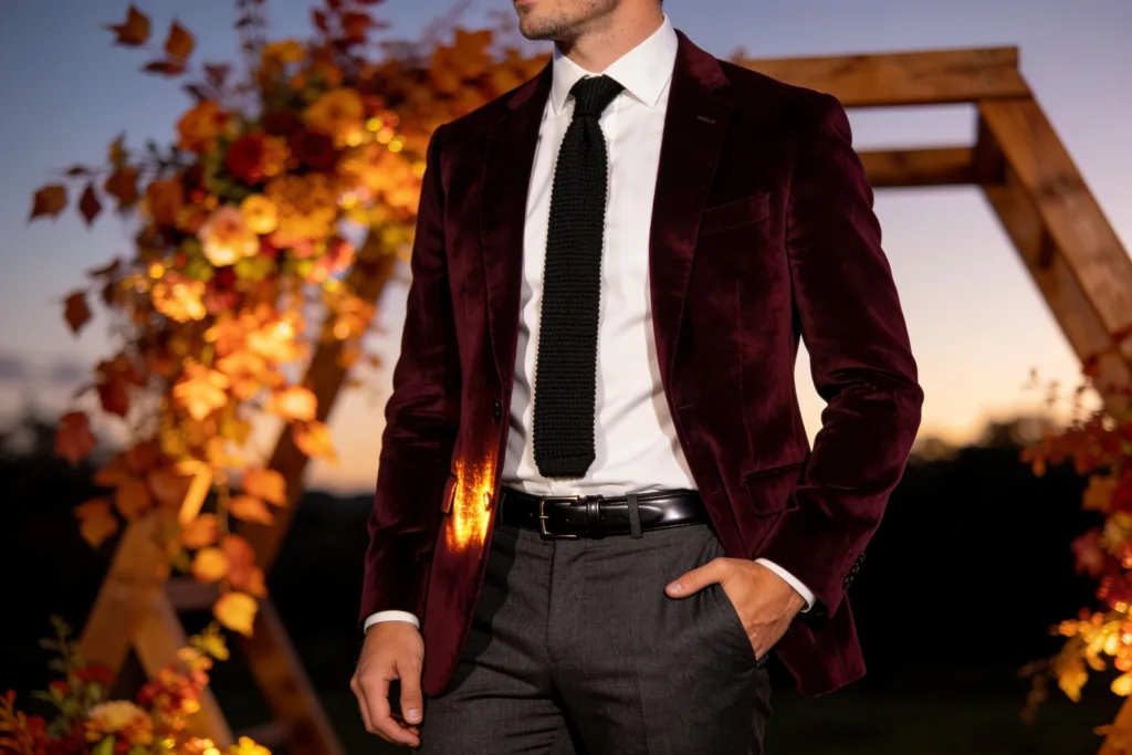 9 Fall Wedding Guest Outfit for Men: Velvet to Wooloutfit Ideas
